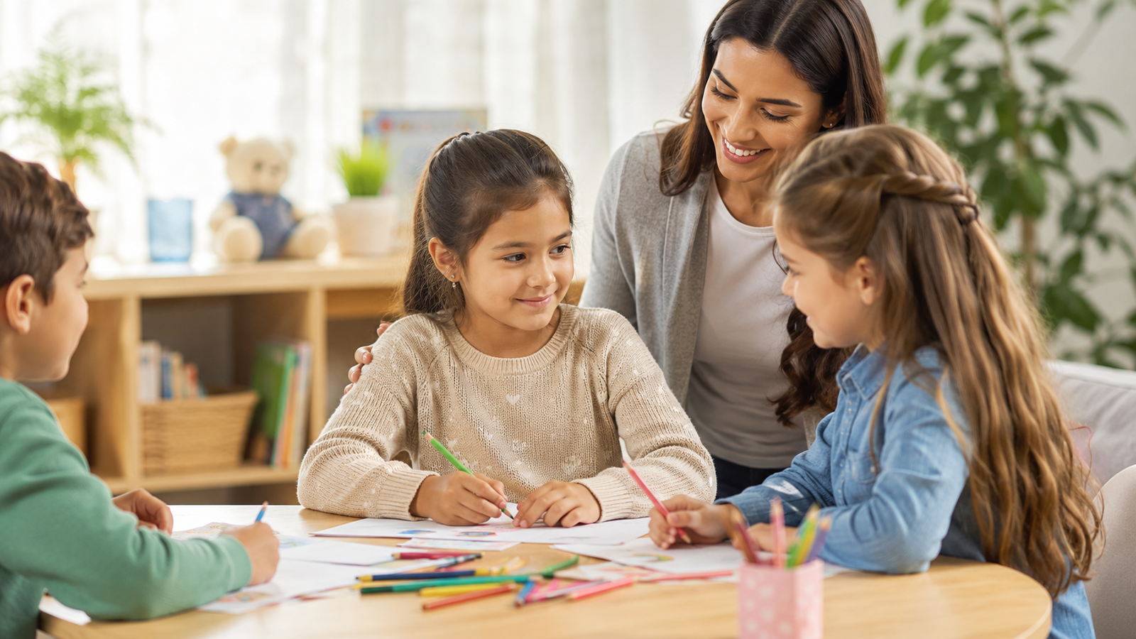 Learn how to build confidence in shy children with gentle, practical strategies for social skills, friendships, communication, and gradual participation.