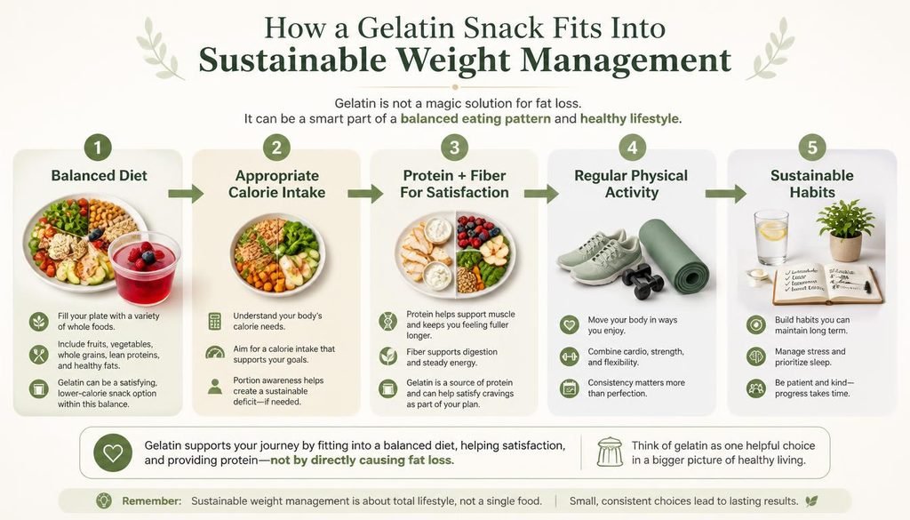 The Ultimate Gelatin Weight Loss Recipe: A Simple Low-Calorie Dessert Guide Understand how a gelatin snack fits into sustainable weight management