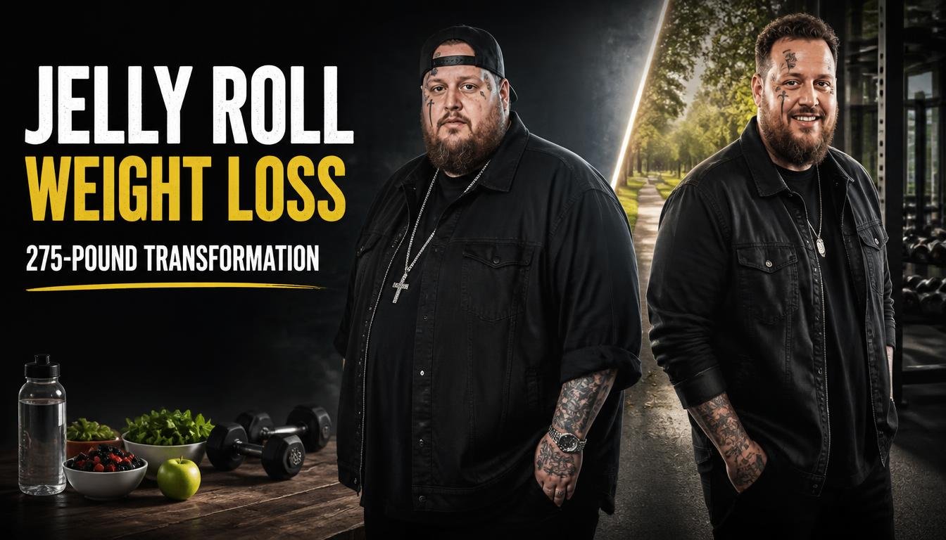 Jelly Roll Weight Loss: The Definitive Guide to His 275-Pound Transformation
