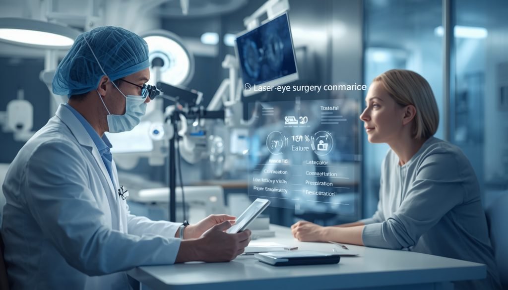 Eye Laser Vision Correction: The Comprehensive Guide to LASIK, PRK, SMILE, Risks, Recovery, and Cost Compare laser eye surgery costs before treatment