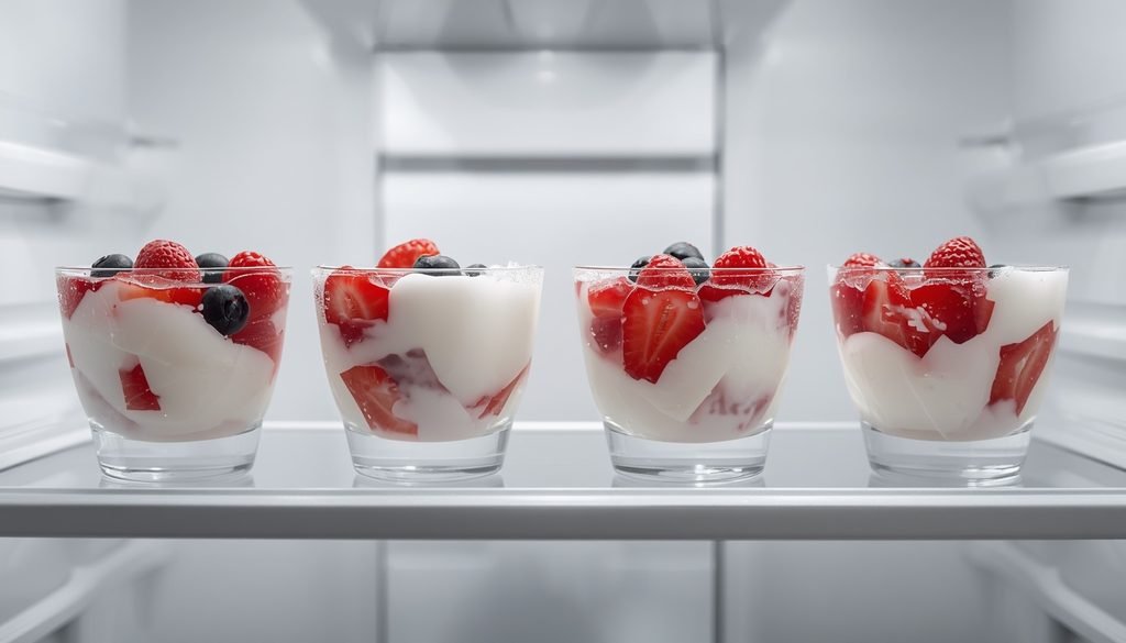 The Ultimate Gelatin Weight Loss Recipe: A Simple Low-Calorie Dessert Guide Greek yogurt gelatin cups with berries prepared for weight management